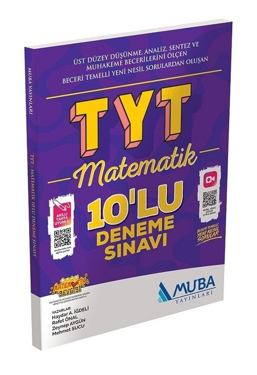 Muba YKS TYT Matematik 10 Deneme Muba Yayınları