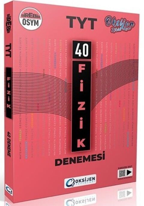 Oksijen YKS TYT Fizik 40 Deneme Oksijen Yayınları