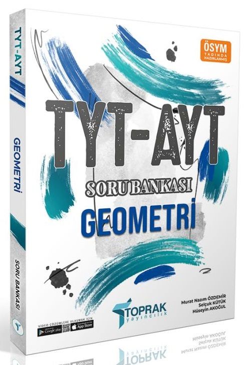 Toprak YKS TYT AYT Geometri Soru Bankası Toprak Yayıncılık