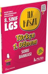 Muba 8. Sınıf LGS Türkçe 1. Dönem İlk Hasat Soru Bankası Muba Yayınları