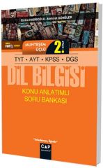 Çap Yayınları TYT AYT KPSS Muhteşem 3 lü 2. Kitap Dil Bilgisi Konu Anlatımlı Soru Bankası Çap Yayınları