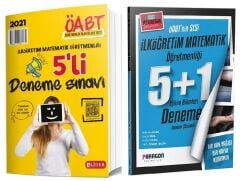 SÜPER FİYAT - Lider + Paragon ÖABT İlköğretim Matematik 5+5 Deneme 2 li Set Lider + Paragon Yayınları