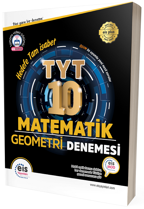 Eis Yayınları YKS TYT Matematik Geometri 10 lu Deneme Eis Yayınları