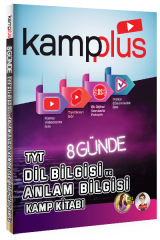 Kampplus YKS TYT Dil Bilgisi ve Anlam Bilgisi Kampplus 8 Günde Kamp Kitabı Kampplus