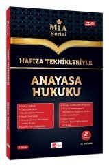 Akfon 2021 Hafıza Teknikleriyle Anayasa Hukuku MİA Serisi - Ali Argama 2. Baskı Akfon Yayınları