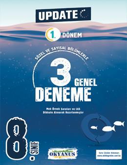 Okyanus 8. Sınıf Update 1. Dönem 3 Genel Deneme Okyanus Yayınları