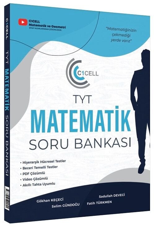 C1cell YKS TYT Matematik Soru Bankası C1cell Yayınları