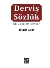 Gazi Kitabevi Derviş Sözlük - Bülent Akot Gazi Kitabevi