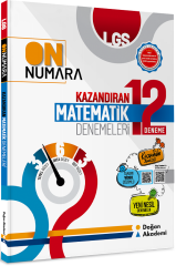 Doğan Akademi 8. Sınıf LGS Matematik On Numara Kazandıran 12 Deneme Doğan Akademi