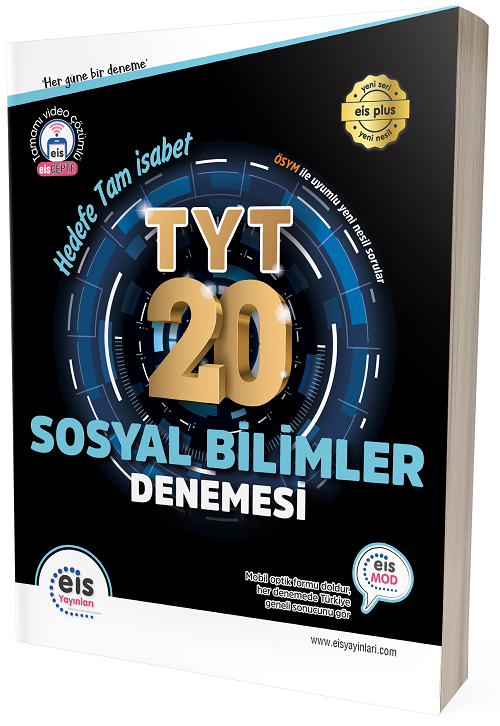 Eis Yayınları YKS TYT Sosyal Bilimler 10 lu Deneme Eis Yayınları