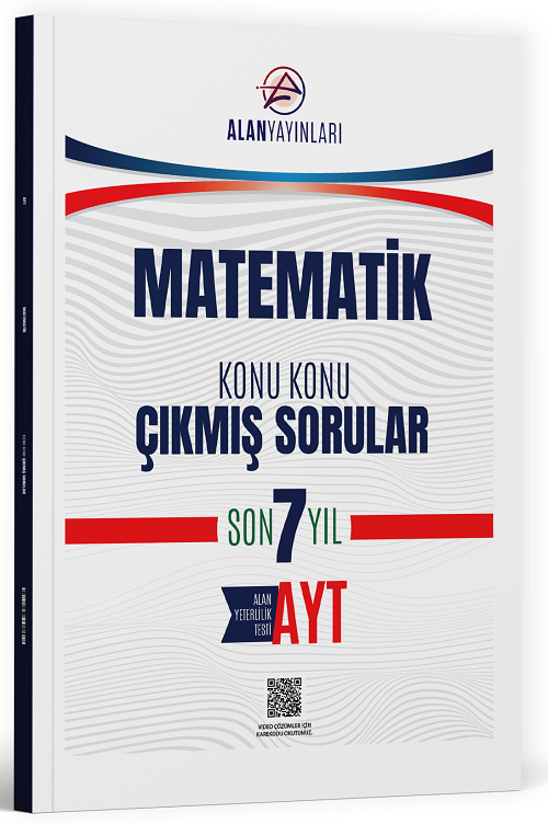 Alan Yayınları YKS AYT Matematik Çıkmış Sorular Son 7 Yıl Konu Konu Alan Yayınları