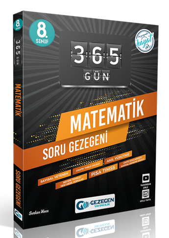 Gezegen 8. Sınıf Matematik 365 Gün Soru Gezegeni Gezegen Yayınları