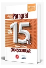 SÜPER FİYAT - A Yayınları Üniversite Sınavlarına Hazırlık Paragraf Son 15 Yıl Çıkmış Sorular Çözümlüc A Yayınları