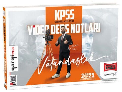 Yargı 2025 KPSS Vatandaşlık Video Ders Notları - Emre Tığlı Yargı Yayınları