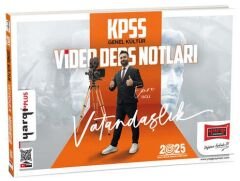 Yargı 2025 KPSS Vatandaşlık Video Ders Notları - Emre Tığlı Yargı Yayınları