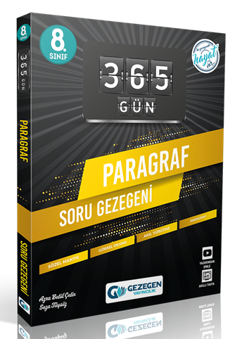 Gezegen 8. Sınıf Paragraf 365 Gün Soru Gezegeni Gezegen Yayınları