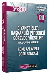 Pegem 2020 GYS DİB Diyanet İşleri Başkanlığı Konu Anlatımlı Soru Bankası Görevde Yükselme Pegem Akademi Yayınları