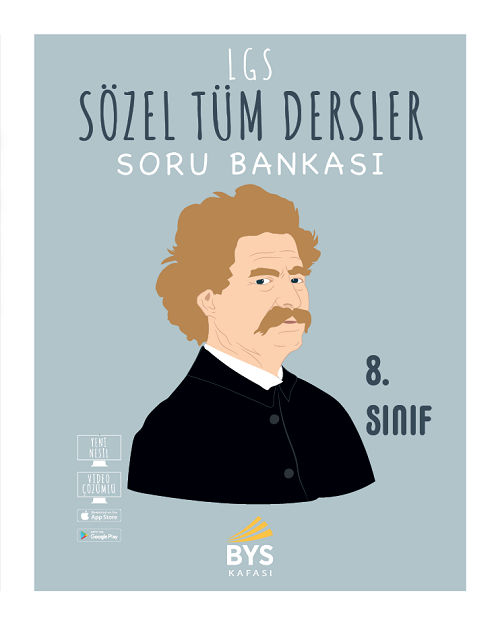 BYS Kafası 8. Sınıf LGS Tüm Dersler Sözel (TC İnkılap Tarihi ve Atatürkçülük-Din Kültürü ve Ahlak Bilgisi-İngilizce) Soru Bankası BYS Kafası Yayınları