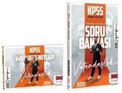 Yargı 2025 KPSS Vatandaşlık Video Ders Notları + Soru Bankası 2 li Set - Emre Tığlı Yargı Yayınları