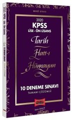 Yargı 2020 KPSS Lise Ön Lisans Hatt-ı Hümayun Tarih 10 Deneme Çözümlü - Fevzi Diner Yargı Yayınları