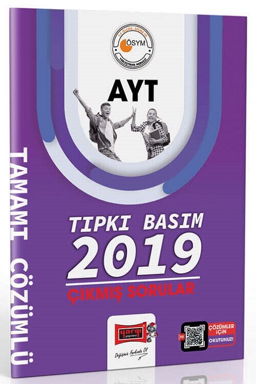 Yargı 2019 YKS AYT Tıpkı Basım Çıkmış Sorular Çözümlü Yargı Yayınları