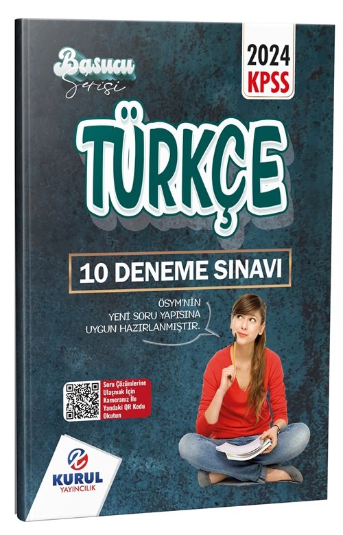 Kurul 2024 KPSS Türkçe Başucu Serisi 10 Deneme Çözümlü Kurul Yayıncılık