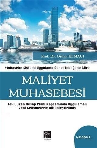 Gazi Kitabevi Maliyet Muhasebesi - Orhan Elmacı Gazi Kitabevi