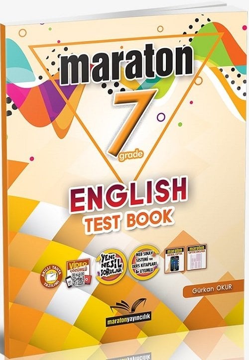 Maraton 7. Sınıf English Test Book Maraton Yayınları