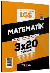 Marka 2025 8. Sınıf LGS Matematik 3x20 Deneme Marka Yayınları