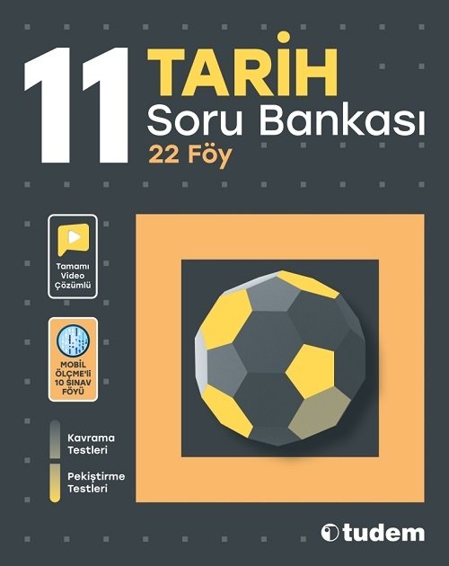 Tudem 11. Sınıf Tarih Soru Bankası Tudem Yayınları