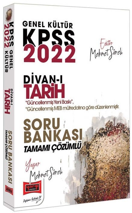 Yargı 2022 KPSS Divanı Tarih Soru Bankası Çözümlü - Mehmet Sürek Yargı Yayınları