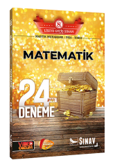 Sınav 8. Sınıf LGS Matematik 24 Deneme Sınavı Sınav Yayınları