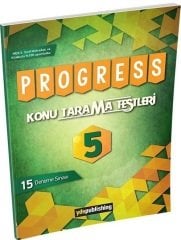 YDS Publishing 5. Sınıf İngilizce Progress Konu Tarama Testleri 15 Deneme YDS Publishing