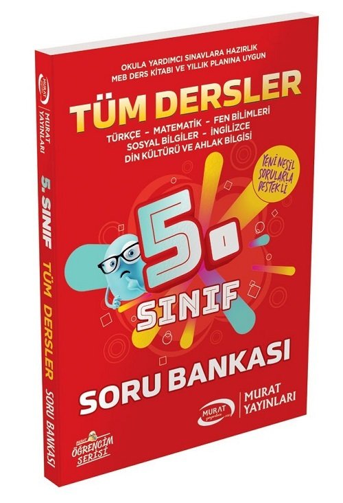 Murat 5. Sınıf Tüm Dersler Soru Bankası Murat Yayınları