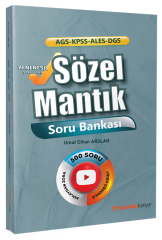 Uzman Kariyer KPSS MEB-AGS ALES DGS Sözel Mantık Soru Bankası Çözümlü - Umut Cihan Arslan Uzman Kariyer Yayınları