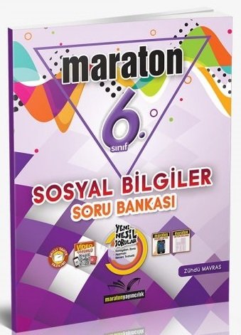 Maraton 6. Sınıf Sosyal Bilgiler Soru Bankası Maraton Yayınları