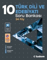 Tudem 10. Sınıf Türk Dili ve Edebiyatı Soru Bankası Tudem Yayınları