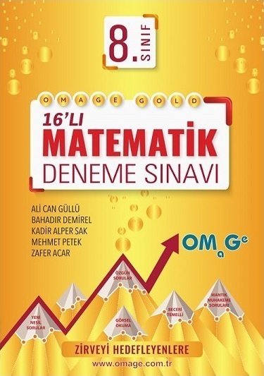 Omage 8. Sınıf Matematik Gold 16 Deneme Omage Yayınları