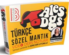 Benim Hocam 2019 ALES DGS Türkçe Sözel Mantık Video Ders Notları Benim Hocam Yayınları