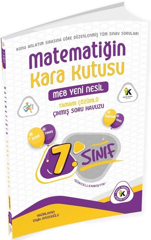 İnformal 7. Sınıf Matematiğin Kara Kutusu Çıkmış Sorular Soru Bankası Çözümlü İnformal Yayınları