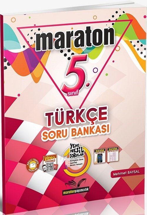 Maraton 5. Sınıf Türkçe Soru Bankası Maraton Yayınları