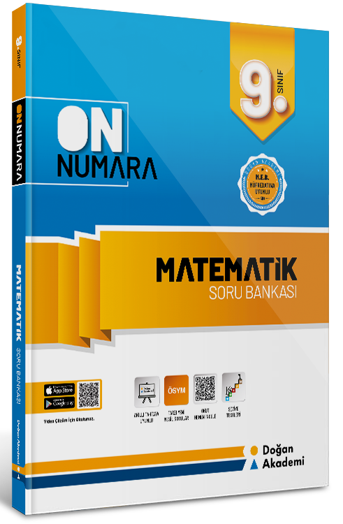 Doğan Akademi 9. Sınıf Matematik On Numara Soru Bankası Doğan Akademi