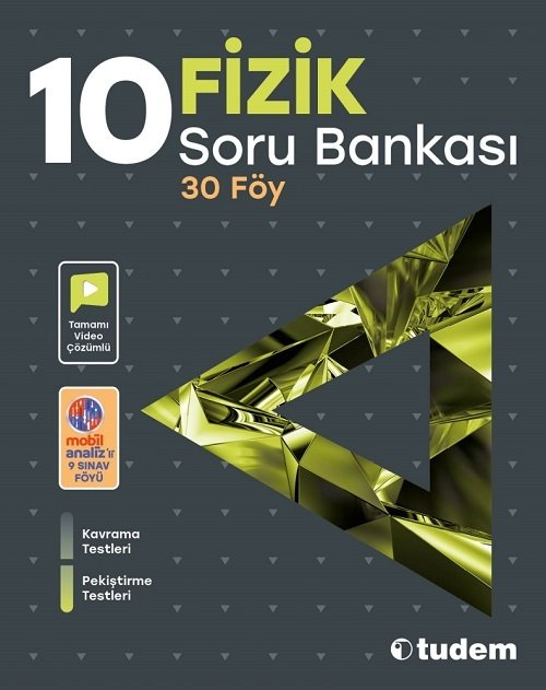 Tudem 10. Sınıf Fizik Soru Bankası Tudem Yayınları