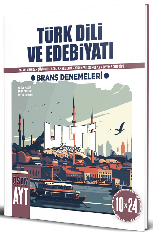 Ulti Yayınları YKS AYT Türk Dili ve Edebiyatı 10x24 Deneme Ulti Yayınları