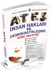 Savaş 2024 ATEŞ İnsan Hakları ve Demokratikleşme Konu Anlatımlı 8. Baskı - Ahmet Nohutçu Savaş Yayınları