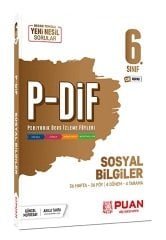 Puan 6. Sınıf Sosyal Bilgiler PDİF Konu Anlatım Föyleri Puan Yayınları