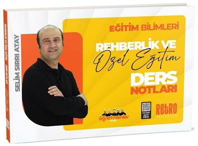 Retro 2025 KPSS Eğitim Bilimleri Rehberlik ve Özel Eğitim Öğretmenler Ekibi Ders Notları - Selim Sırrı Atay Retro Yayıncılık