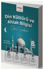 İntro 8. Sınıf Din Kültürü ve Ahlak Bilgisi Soru Bankası İntro Yayınları