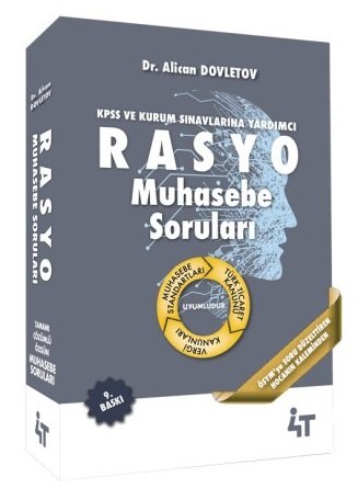 4T Yayınları KPSS A Grubu RASYO Muhasebe Soruları Çözümlü 9. Baskı - Alican Dovletov 4T Yayınları