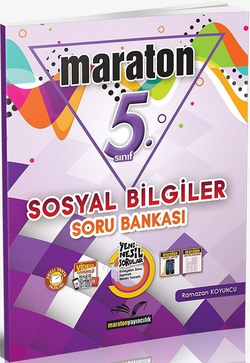 Maraton 5. Sınıf Sosyal Bilgiler Soru Bankası Maraton Yayınları